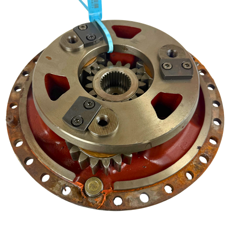 Planethållare med solhjul